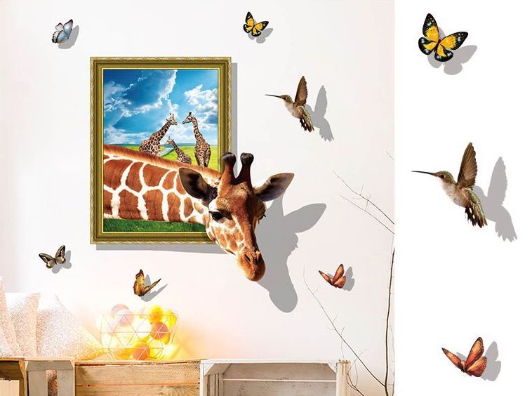 Giraffe Wall Stickers Xl8312