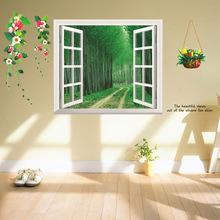 xl8021 window wall stickers living room bedroom wall stickers room decor bedside hallway wallpaper adhesive sticker