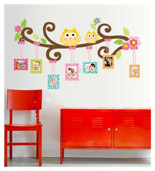 CC6965 falcon photo frame nature Wall Sticker JAAMSO ROYALS