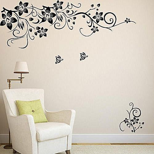 Flower Pattern Removable Wall Sticker WS9022.