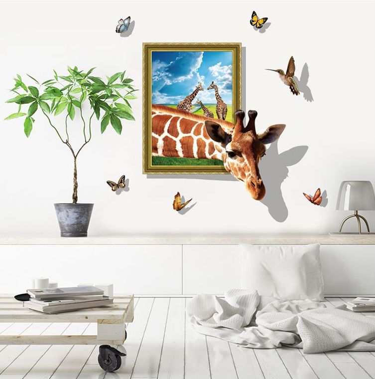 Giraffe Wall Stickers Xl8312