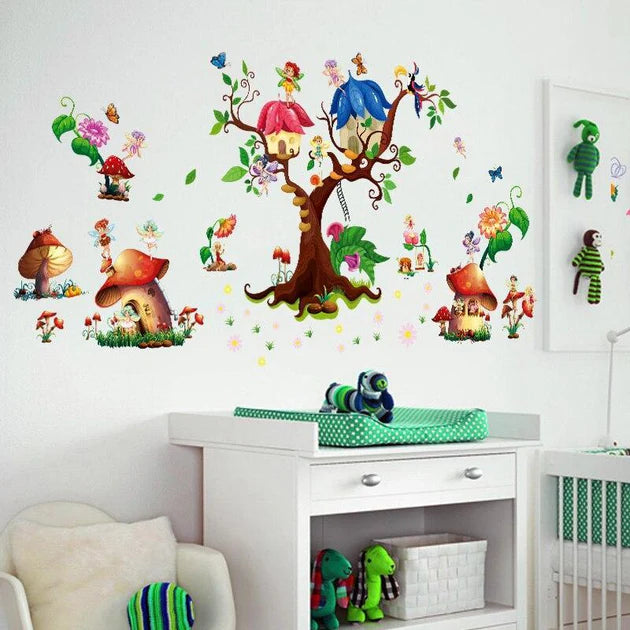 Children's wall sticker Green Life Xh9272
