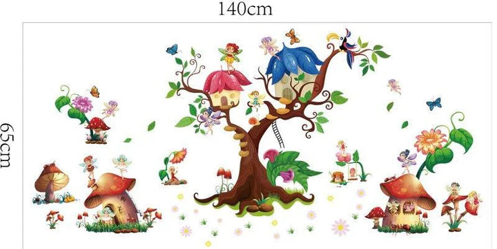 Children's wall sticker Green Life Xh9272