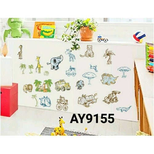 Wall Sticker / Wall Stiker / Stiker Dinding Binatang / Animal AY9155