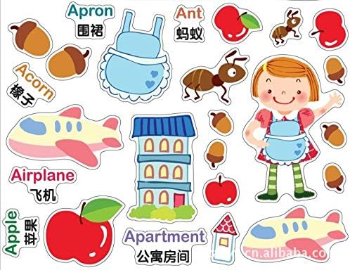 Gadgets Wrap Children's Cartoon Characters Recognize Letters Posted The Children Room Household Adornment Wall Stick on The Wall Ay986