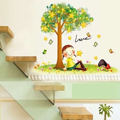Love Tree 3d Wall Sticker Mj9511
