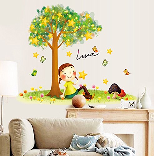 Love Tree 3d Wall Sticker Mj9511