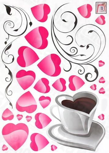 Coffee Love - Large Wall Decals Stickers