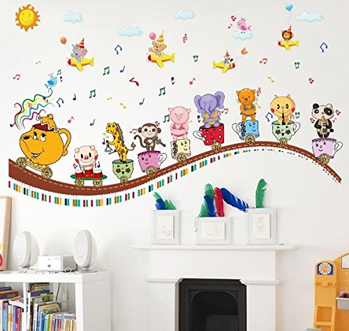 Animal Train Decor / Wall Art- SK9038