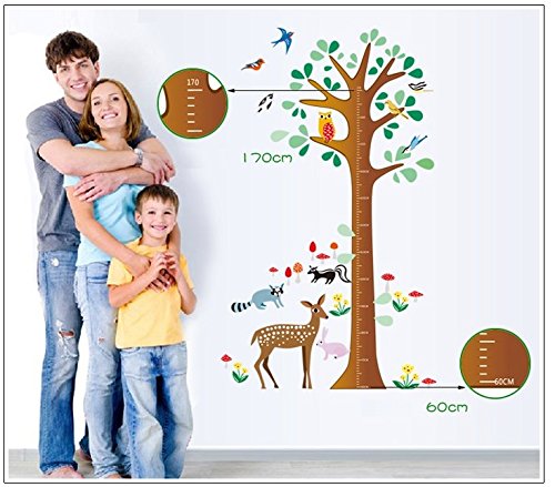 Wall Stickers Height Tree for Kids Room - AY9149