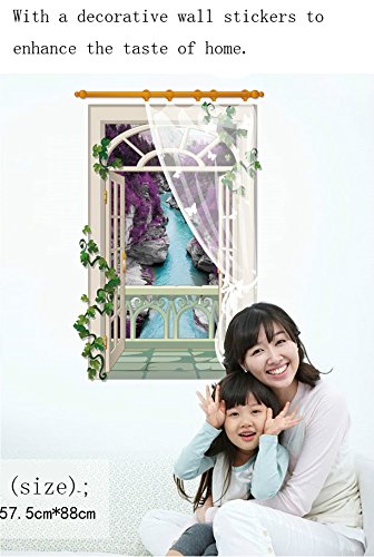 3D Flowers Wall Stickers