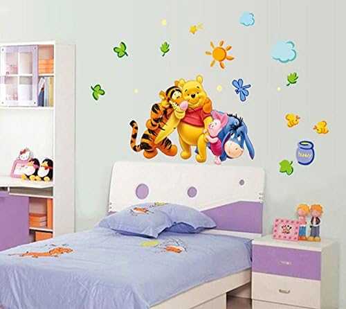 Futaba Animal Cartoon Vinyl Wall Stickers for Kids Room - Friends
