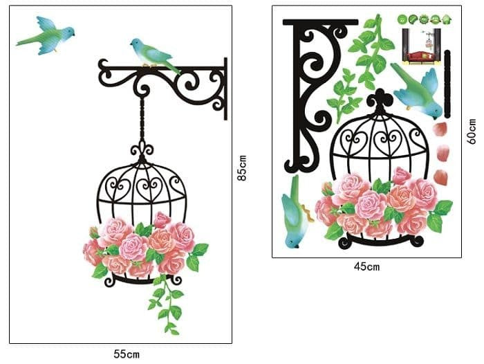 AY616Wall Stickers, Vinyl Removable Mural Sticker for Home Art Decoration