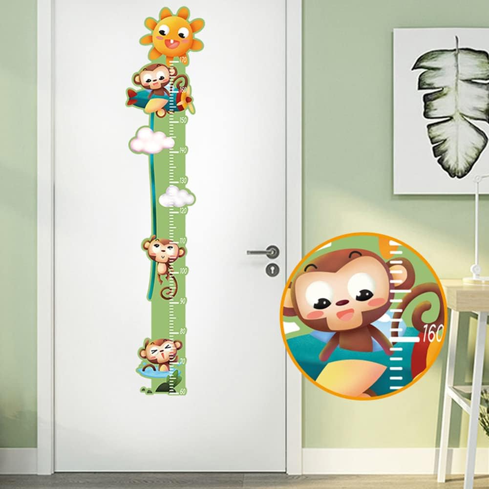 HM74011 Height Chart for Kids, Kids Height Growth Chart, Baby Growth Chart, Ruler Wall Decor for Kids, Baby Height Growth Chart Wall, for Bedroom Nursery