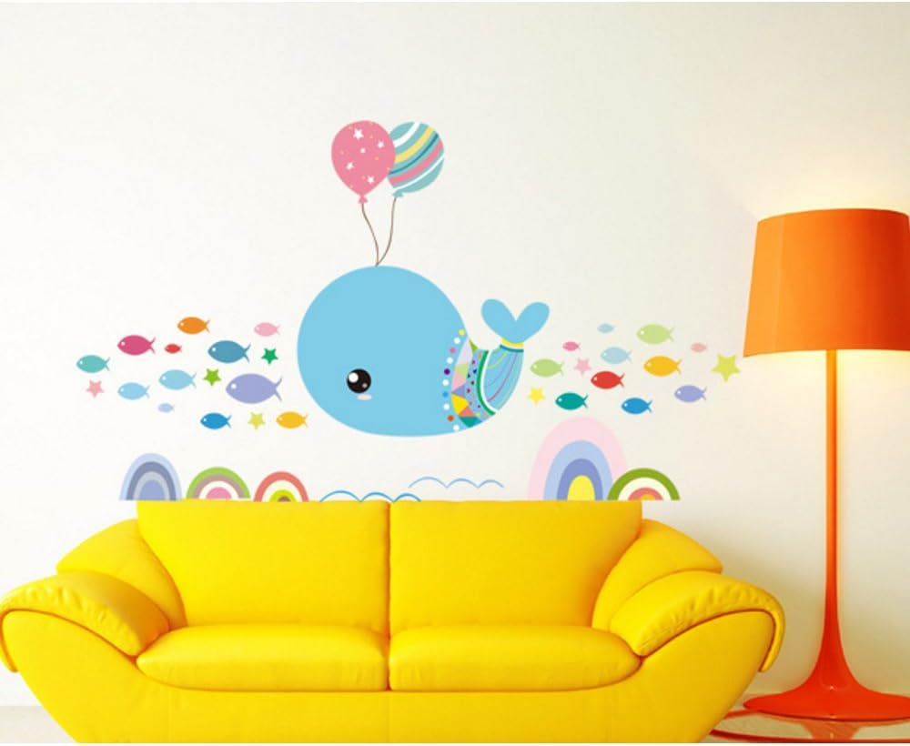 Colored Whale XH9218 Wall Sticker