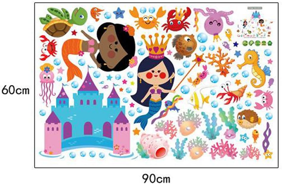 Cortina Furry Fish Self Adhesive Wall Sticker (Extra Large)