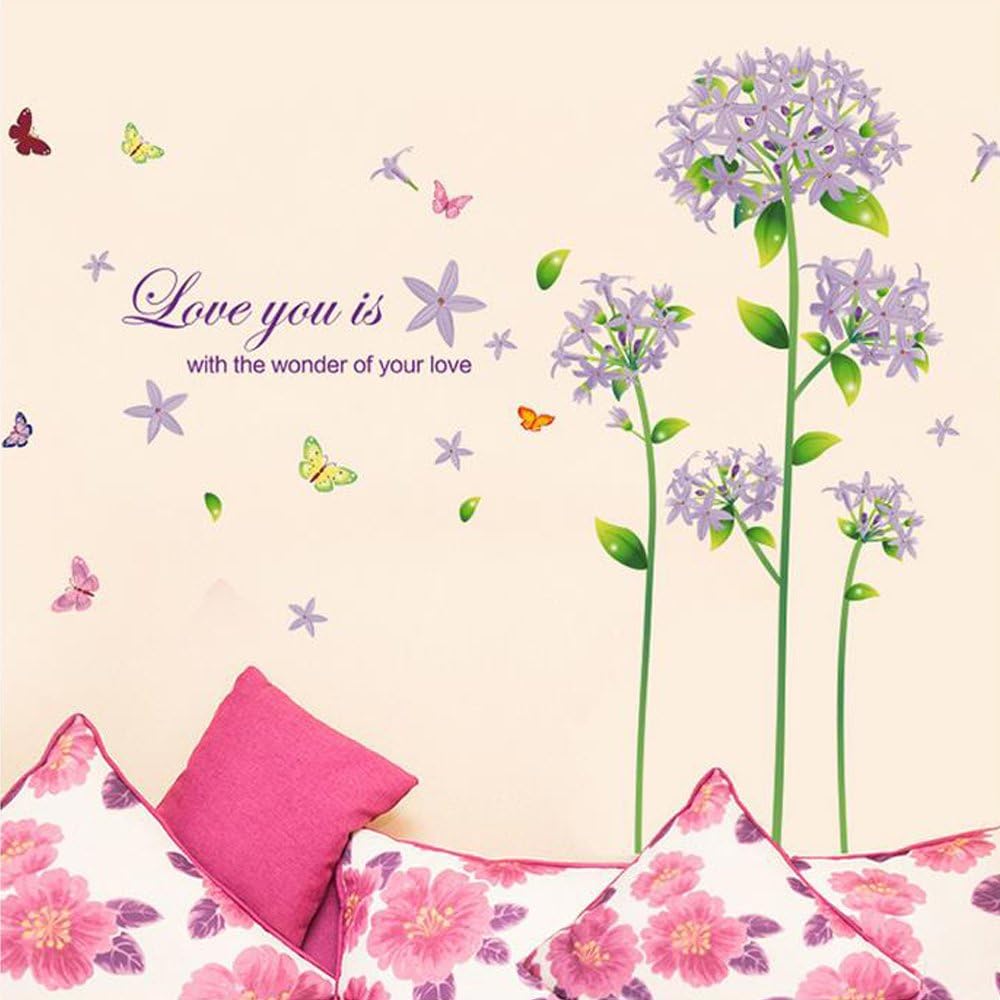 Blue Snowflake Wall Sticker Xh9259