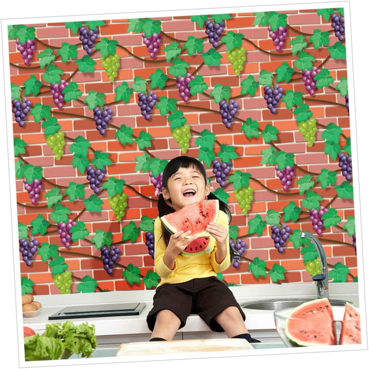 Veemoon Per Decoupage Pvc Wall Stickers Per 3d Wall Panel Decora Wall Plate Brick Wall Sticker Decal Mural Applique Stone
