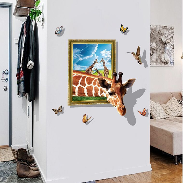 Giraffe Wall Stickers Xl8312
