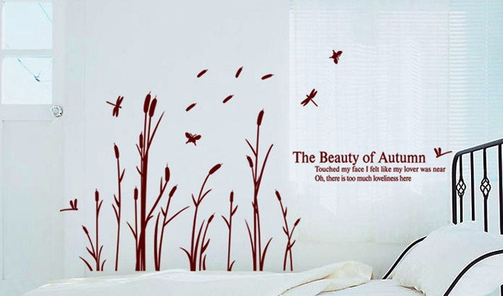 2024 New 3D Plant Removable PVC Wall Stickers Home Decor Sticker