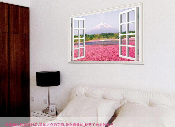 Ay9234a Wall Sticker Bedroom Wall Sticker Background Wall Inspiration Art As Description