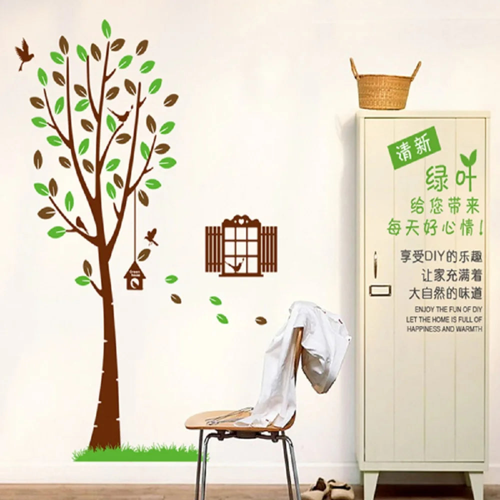 Flower Cane Sitting Room Background Can Remove Wall Sticker