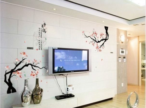 MJ8016 FLOWERWALLSTICKER