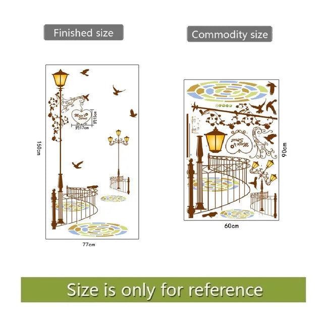 Art street light Wall Stifcker Ay9202