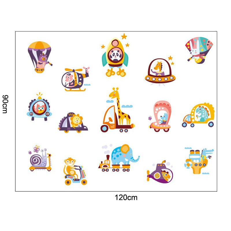 XH9289 Sea Land Air Wall Sticker
