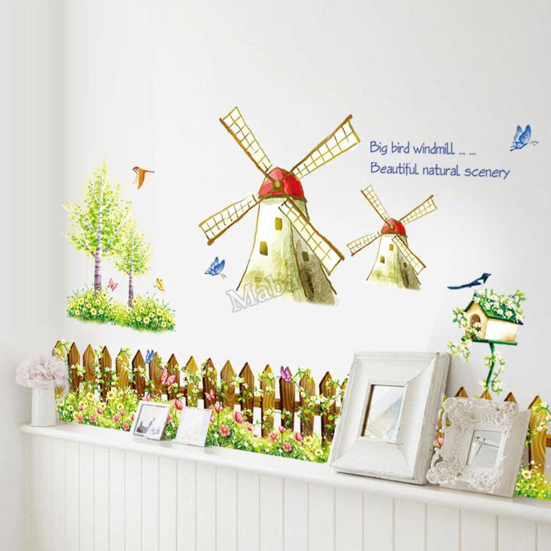AY907 Uk.60x90 Beautiful Windmill