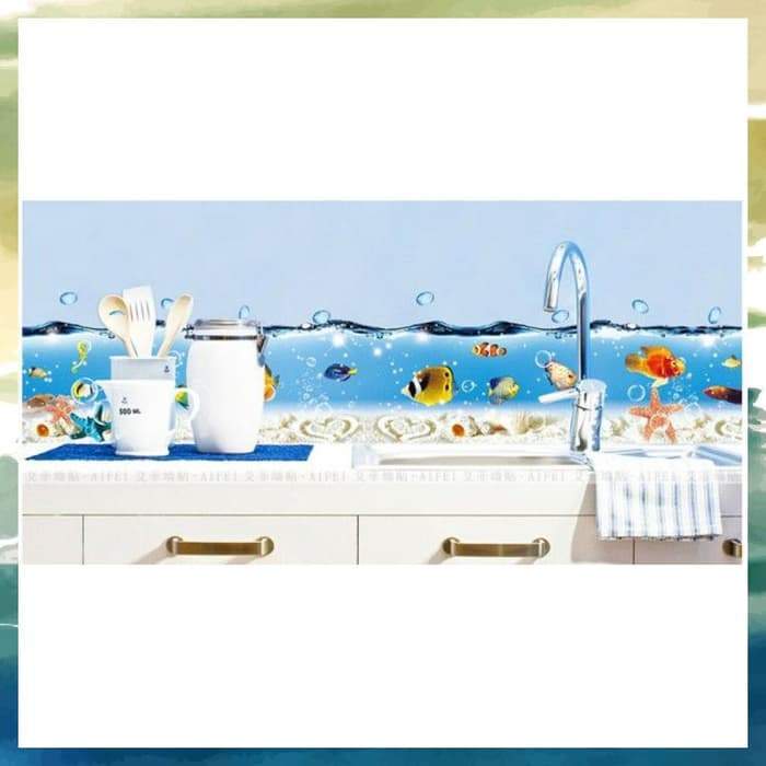 AY917 Finding Nemo Removable Sticker 60x90cm Cartoon Bathroom Decor Occean World Wall Corner Line Cling 6% off total if 2lots