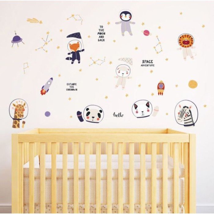 Wall Sticker SK9339 Adventure Dreamer Wall Sticker Wall Sticker Wall Sticker Seamless Waterproof No Damage to the Wall