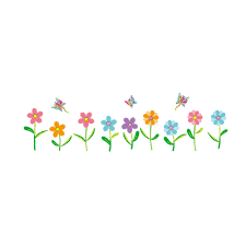 Ay7240 Butterfly Flower Wall Stickers Kids Room Wall Decor Wall Decals Nursery Wall Decor Wall Decals