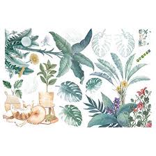 KITTEN TREE POT KOREAN WALL DECALS FOR BEDROOM DECORATION SK9389