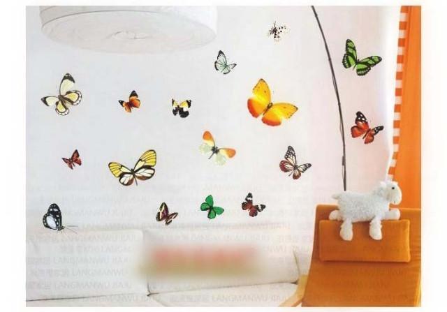 MARET PROMO RELIZA WALL STICKER KUPU KUPU BUTTERFLY JM8205 WALLSTICKER / WALL STICKER ✪