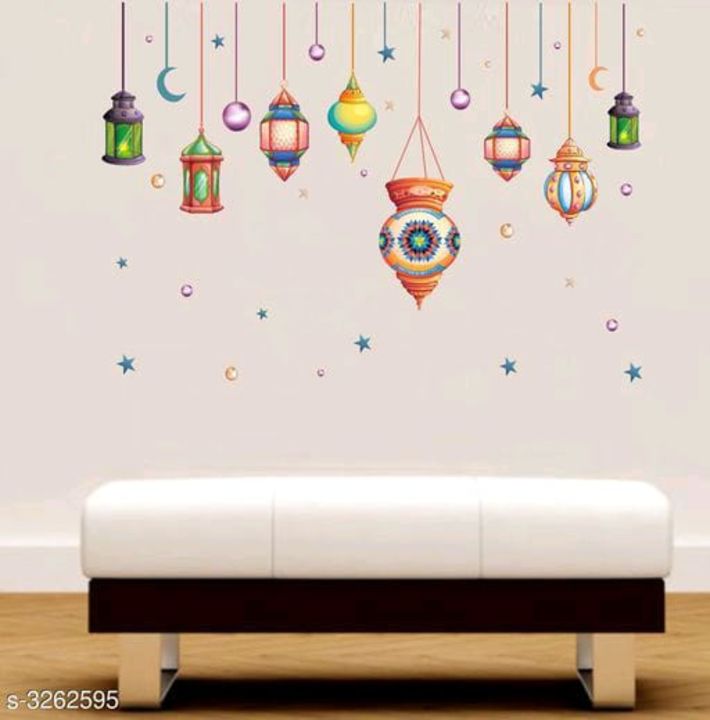 XH9263 Chandelier Lamp Wall Sticker