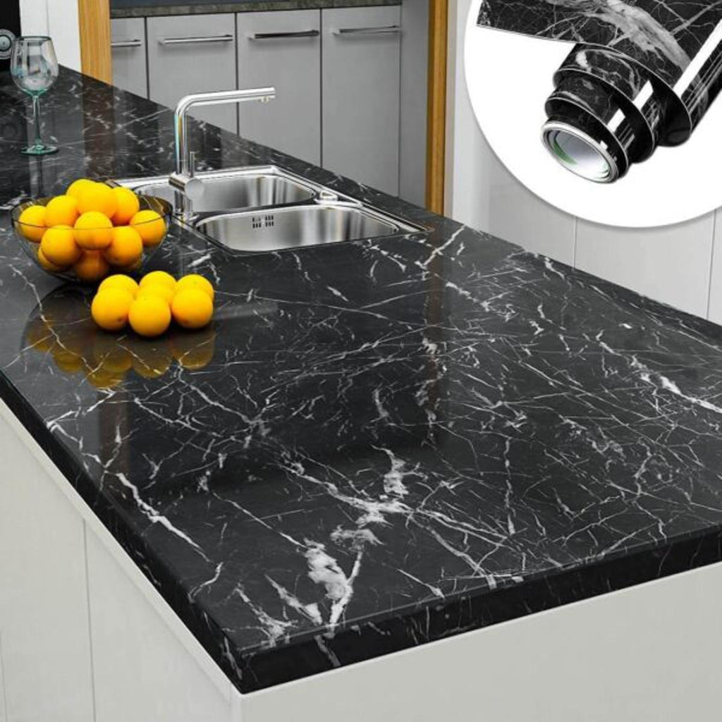 Kitchen Oil-proof Waterproof Stickers Aluminum Foil Kitchen Stove Cabinet Self Adhesive Wall Sticker DIY Wallpaper 24 inch by 78 inch 60cm by 200cm