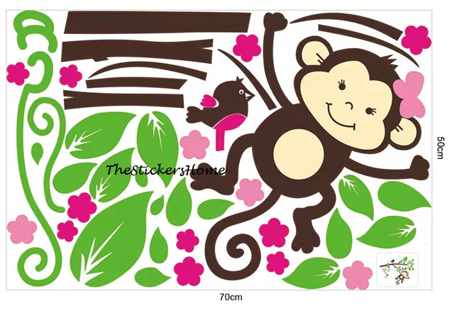 Ncs0040 Stickers Art Decal Girls Nursery Bedroom Decor