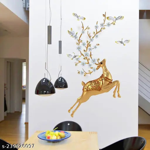SK9345 Decorative Self Adhesive Vinyl Resuable Animal Wall Stickers
