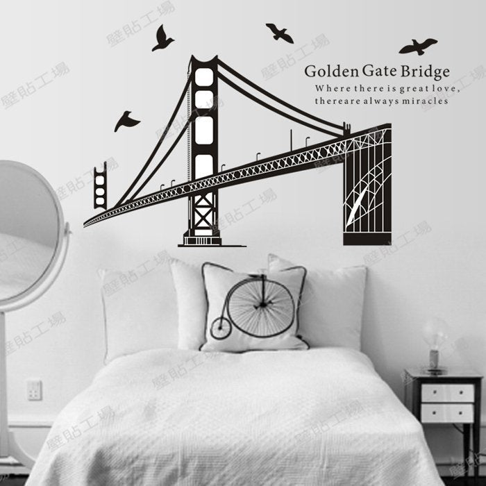 Wall Sticker Factory - Three generations of extra-large size wall stickers Ay1941