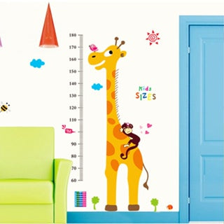 Giraffe Height Measuring Wall Sticker AY9092
