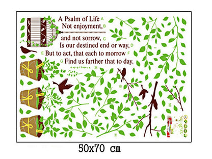 AY9035 Family Of Tree Wall Sticker