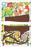 Vwist Wall sticker XXL Tree - Animals - Children's room - 128 x 115 CM