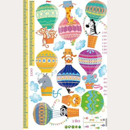 Sk9077 Hot Air Balloon Wall Sticker