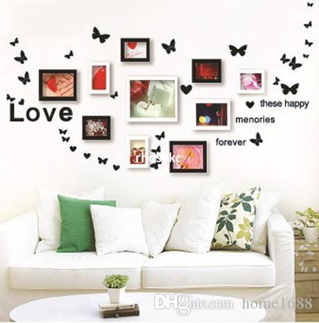 AY006A Wall Stickers Butterfly Look
