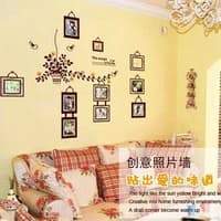 Birds Photo Frame Wall Sticker - AY9224