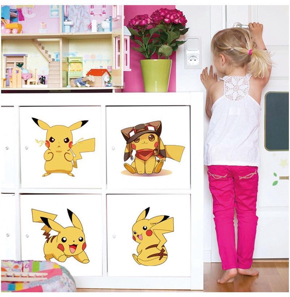 Pokemon Pikachu Wall Stickers