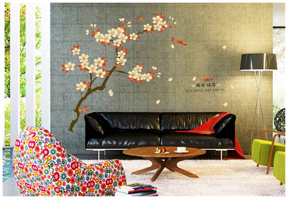 AY943 natural tree nature Wall Sticker
