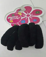 Pack Of  8 - Black Hair Ponies