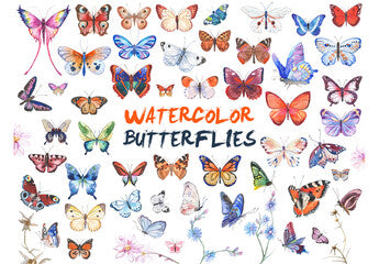 Wall Sticker Living Room Bedroom Cabinet Wedding Decoration Home Decor Butterflies Stickers